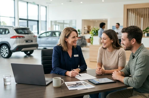DriveWise advisor with customer
